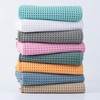 MICROFI New Microfiber Waffle Bath Towels, 3 Pieces, Oversized, Soft,