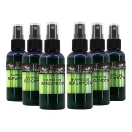 Josue Echavarria  6 Frascos Shampoo Bergamota Orgánico Josue Echavarria 300ml