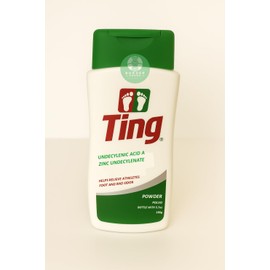 Ting Foot Powder – 5.6oz (160g) – With Undecylenic Acid & Zinc Undecylenate - keep your feet feeling dry and fresh