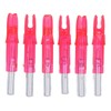 6Pcs Lighted Arrow Nocks High Visibility High Light Transmittance Waterproof