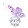 Butterfly Statue,Crystal Butterfly Collection - Handcrafted Butterfly Decor with Crystal