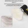 Baisiky 8PCS 6 Inch Wool Polishing Buffing Pad, Polishing Buffing
