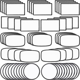 Gadjica 60 PCs Sublimation Patches - Iron On Blank 3, Three Shapes / 60