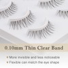 Hybrid Strip Lashes 10 Pairs 5 Style Mixed Natural False