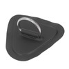 6Pcs PVC D Ring Patch Elastic Rope Set Stainless Steel