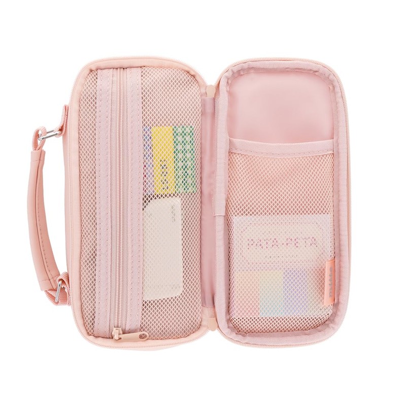 Sunstar Stationery S1428985 Pen Case with Function Mitte Apricot Pink