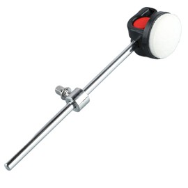 Drum Beater Hammer Metal Handle Round White Felt Head Perfect Sound Bass Drum Beater Percussion Hammer