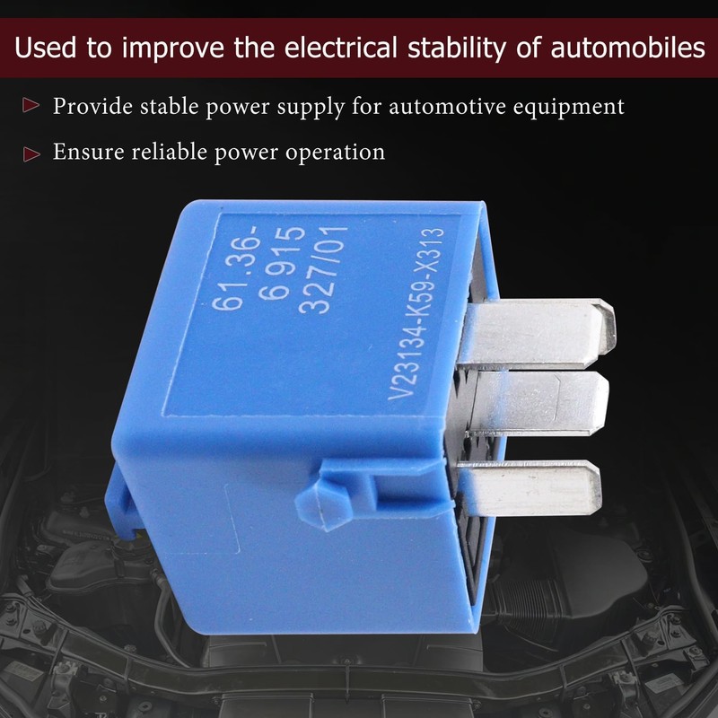 61366915327 4 Pin Multi Automotive Relay 30A 12VDC Fits for