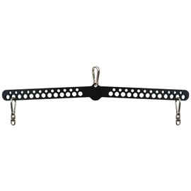 Multi-Grip Lat Pull Down Bar for Home Gym Fitness, Spreader Plate Lat Pulldown Attachments for Pulley System Cable Machine, Fit for Double or Single Exercise Handle (Multi Hole Bar 3)