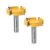 POWERTEC Slab Flattening Router Bit, CNC and Surfacing Router Bit
