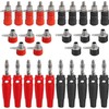ATNSINC 30PCS Binding Posts Terminals 4mm Banana Plug Socket &