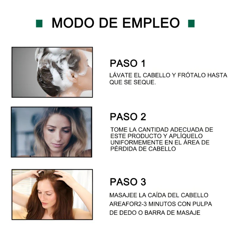 Suero Crecimiento Del Cabello Boomoon Aceite De Jengibre