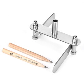 Centre gauge, marking centre finder gauge, scriber, centring tool, woodworking, marking also, scriber (0-60 mm)