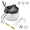 4 Set Airbrush Cleaning Kit Airbrush Cleaning Pot with Air