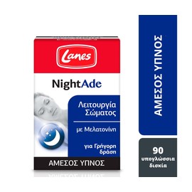 Lanes Nightade for Instant Sleep, 90 Tabs