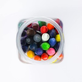 Pelikan 50700028 Crayones Jumbo Redondos Bote con 28 pzs, Multicolor