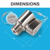 Evolve ShowerStart Thermostatic Shut-off Valve, Water- and Energy-Saving Valve for