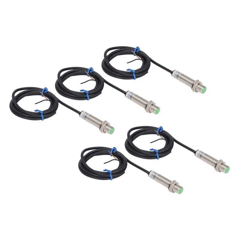 5PCS Approach Sensor M12 X 1 Non Embedded IP65 Waterproof