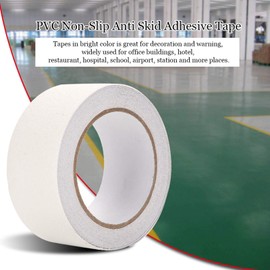 Cinta Antiderrapante para Escaleras,5M * 5cm PVC antideslizante antideslizante cinta adhesiva,Cinta adhesiva antideslizante de PVC para decoración de seguridad de piso de escalera (transparente)