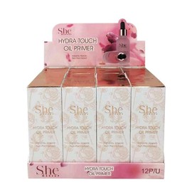 She Hydra Touch Rose Oil Primer - Hydrating Formula for Makeup Application - Cosmetic Item Moisturize