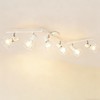 HiBay 6-Light Track Lighting, Directional Ceiling Track Light Fixture, White