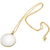 Pendant Magnifier Necklace, 5x Magnification, Necklace, Magnifier, Magnifier, Easy to