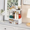 Yieach 2 Pack Makeup Organizer for Counter with 4 Drawer,14.4"