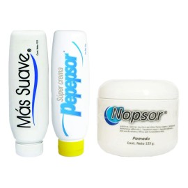 Mas Suave, Pepepsor Y Pomada Nopsor Tx P/ Psoriasis Pres. Ch