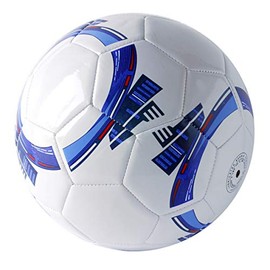 Football Training O Match Kids Ball Size 5 Glossy (Color: White)