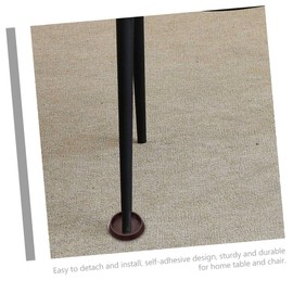 SEWACC 4pcs Wear Resistant Furniture Cups Multi Function Couch Stoppers for Floor Protection Non Slip Chair Wheel Pads Durable Chair Leg Pads for Tiled Surfaces