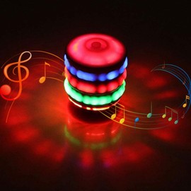 Magic Music Spinning Top Toys Gyroscope with Colorful Flash Light-emitting for Boys Children Kids Girls 2PCS