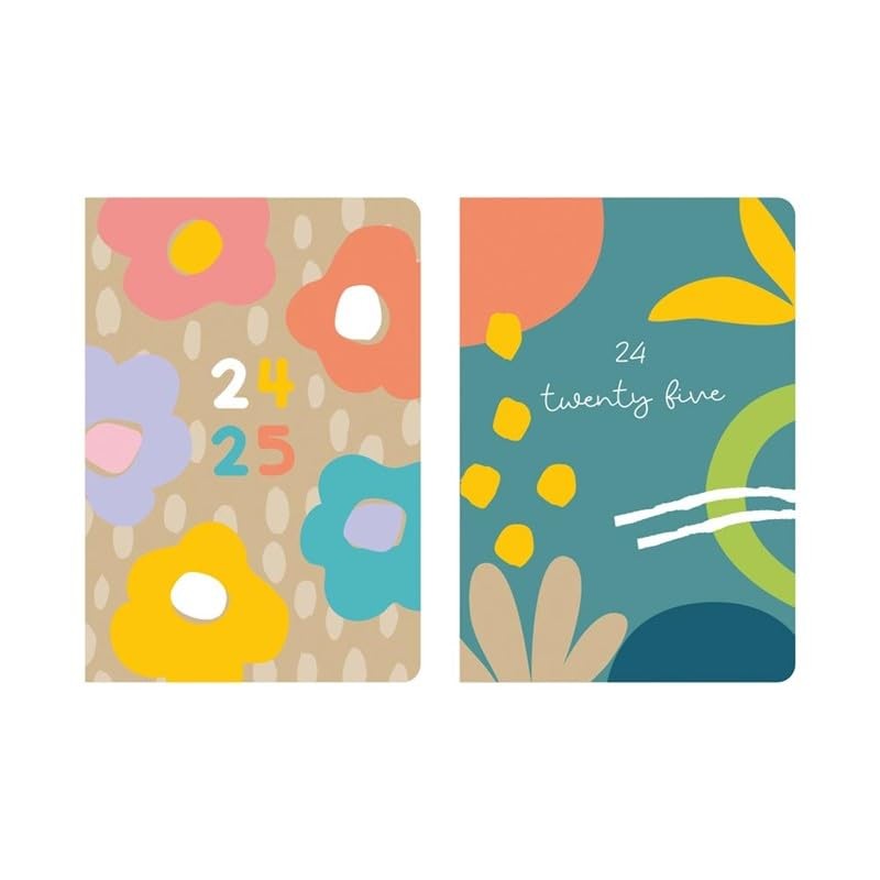 2024-2025 A5 Week to View Academic Diary Mid Year Planner