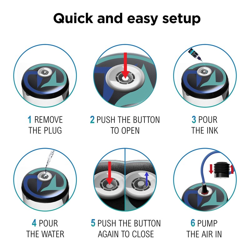 Tidal Tank Classic - Aqua Bag with Water, Sandbag Weighted