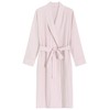 Latuza Women's Seersucker Robe Cotton Bathrobe with Pockets XL Pink