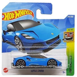 Hot Wheels - Lotus Emira - HW Exotics 10/10 - HCT00 - Short Card - Sports Car - Blue - Mattel 2022