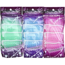 Hair Velcro Pin Curlers (Small) 5P Setting Rollers 3ea