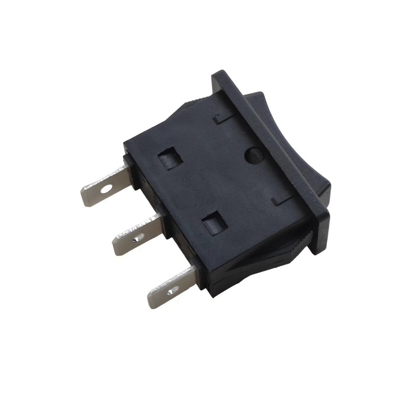2pcs KCD4-3NC 3 Pins 3 Positons Double Side Momentary in-Out