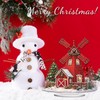 Christmas Windmill Diamond Art Tabletop Kits for Adults