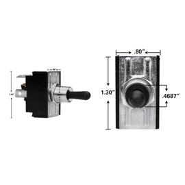 Quick Products JQ-OS Replacement Operating Switch for Electric Tongue Jack