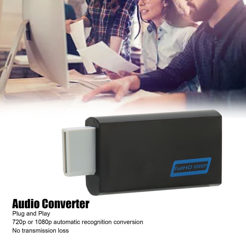 For Wii to HD Converter Plug and Play Full HD