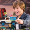 Action Heroes Dino Adventure Quad Playset with Interchangeable Pieces -