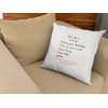 LIEBTASTISCH Cushion with Saying "Liebe Mama, Danke für..." - Decorative