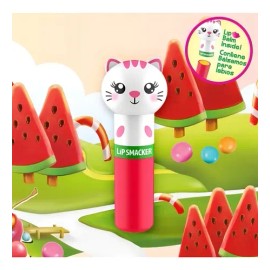 Lip Smacker Lippy Pals Bálsamo Labial Gatito Sandía  Lip Balm Cat Watermelon Flavor Hydrating                                                         
