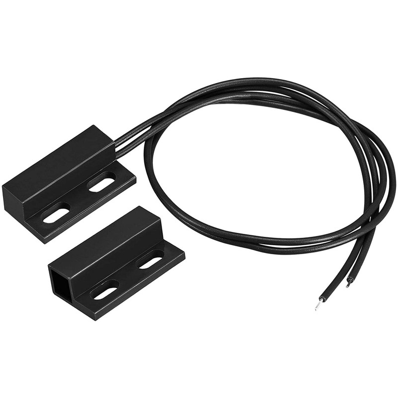 Guuzi 3pcs Wired Surface Mount Door Sensor, Magnetic Reed Switch,