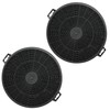 SPARES2GO Charcoal Vent Filter For Baumatic S1 Cooker Hoods (Pack