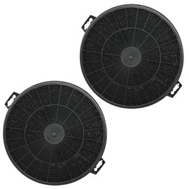 SPARES2GO Charcoal Vent Filter For Baumatic S1 Cooker Hoods (Pack of 2)
