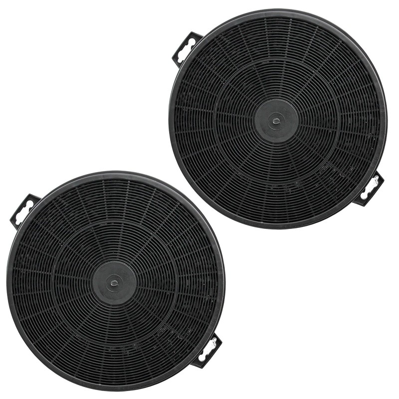 SPARES2GO Charcoal Vent Filter For Baumatic S1 Cooker Hoods (Pack