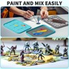 Stay Wet Palette for Acrylic Miniature Painting, Paint Tray Palettes