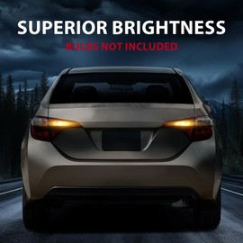 CHEDA Inner Tail Light Lens Brake Lamp Compatible with Toyota Corolla 2014 2015 2016 Left Driver Side