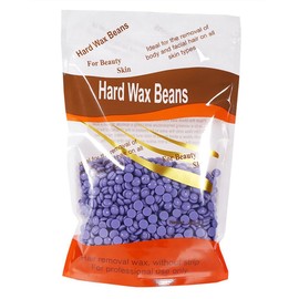 Lyaciomn 300g Waxing Wax Beans for Hair Removal Full Body Hot Film Hard Depilatory Wax Beads for Wax Heater Machine Easy Install D